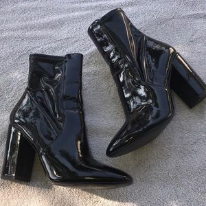 ALDO Black Aureola Heeled Booties